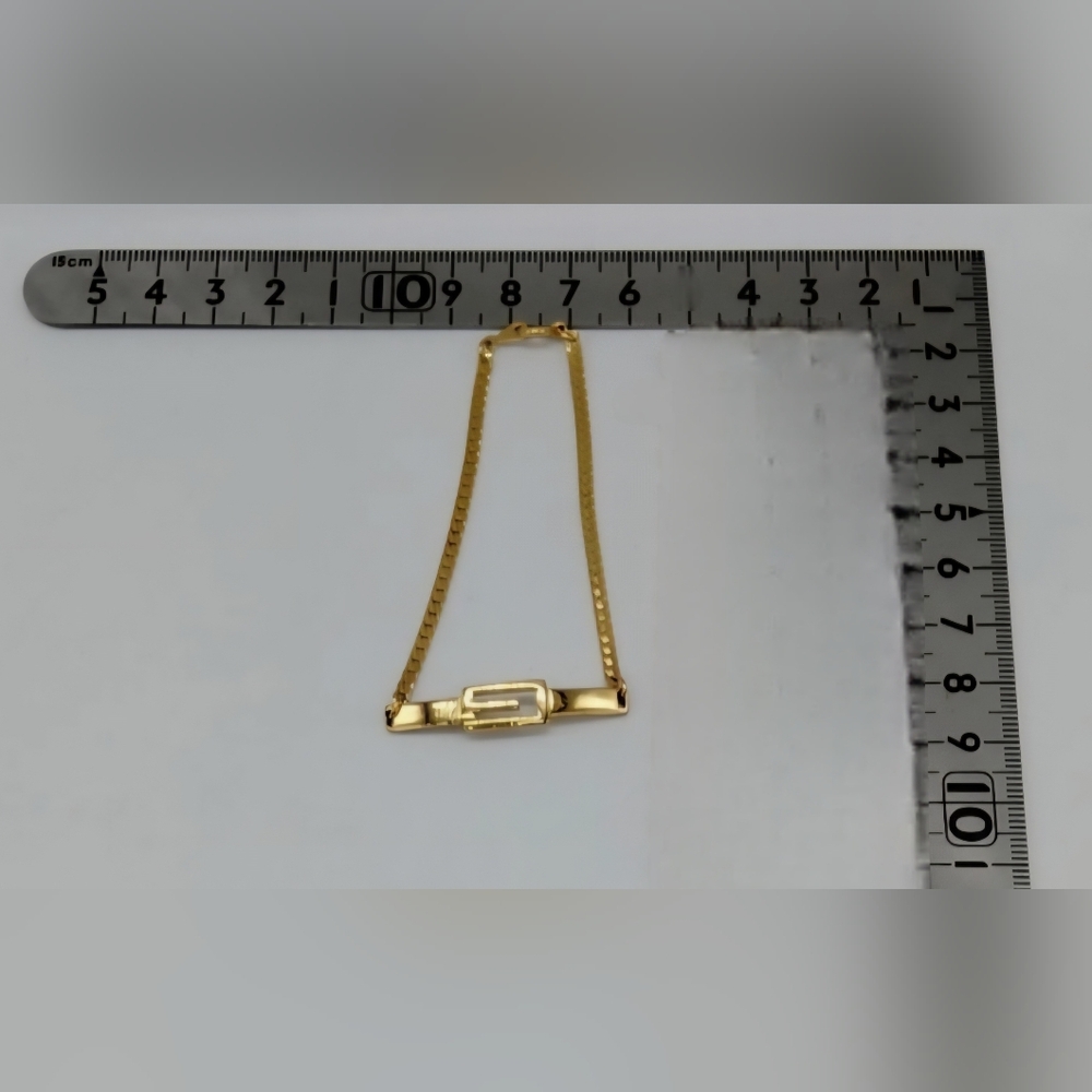 Givenchy Gold Plated Vintage Bracelet 8 inches - Picture 6 of 6
